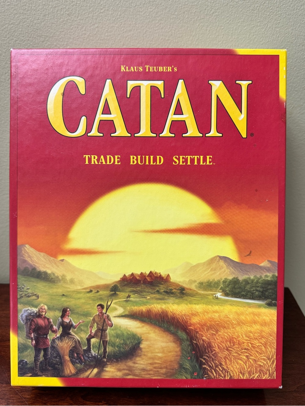 Catan Strategy Board Game 5th Edition Open Box Excellent Condition COMPLETE